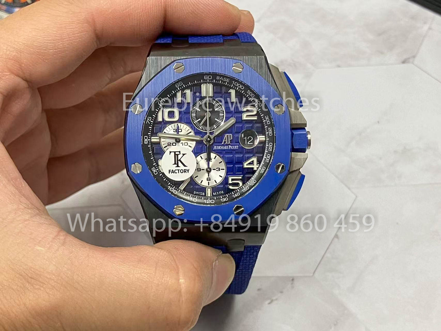 Audemars Piguet Royal Oak Offshore 26405CE.OO.A030CA.01 1:1 Best Edition RS Factory blaues Zifferblatt