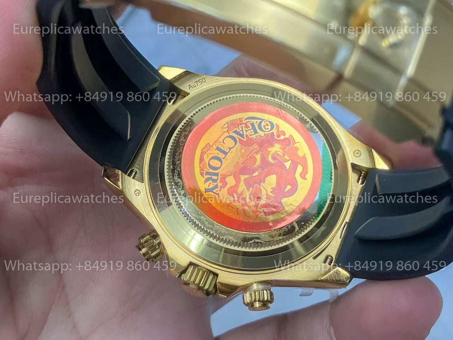 Rolex Daytona Météorite en or jaune 126518LN 1:1 Meilleure version QF Factory Bracelet Oysterflex