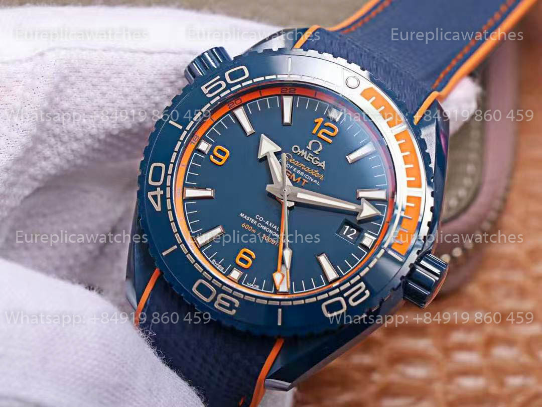Omega Planet Ocean 600M Co-Axial Master 215.92.46.22.03.001 VS Factory 1:1 Best Version