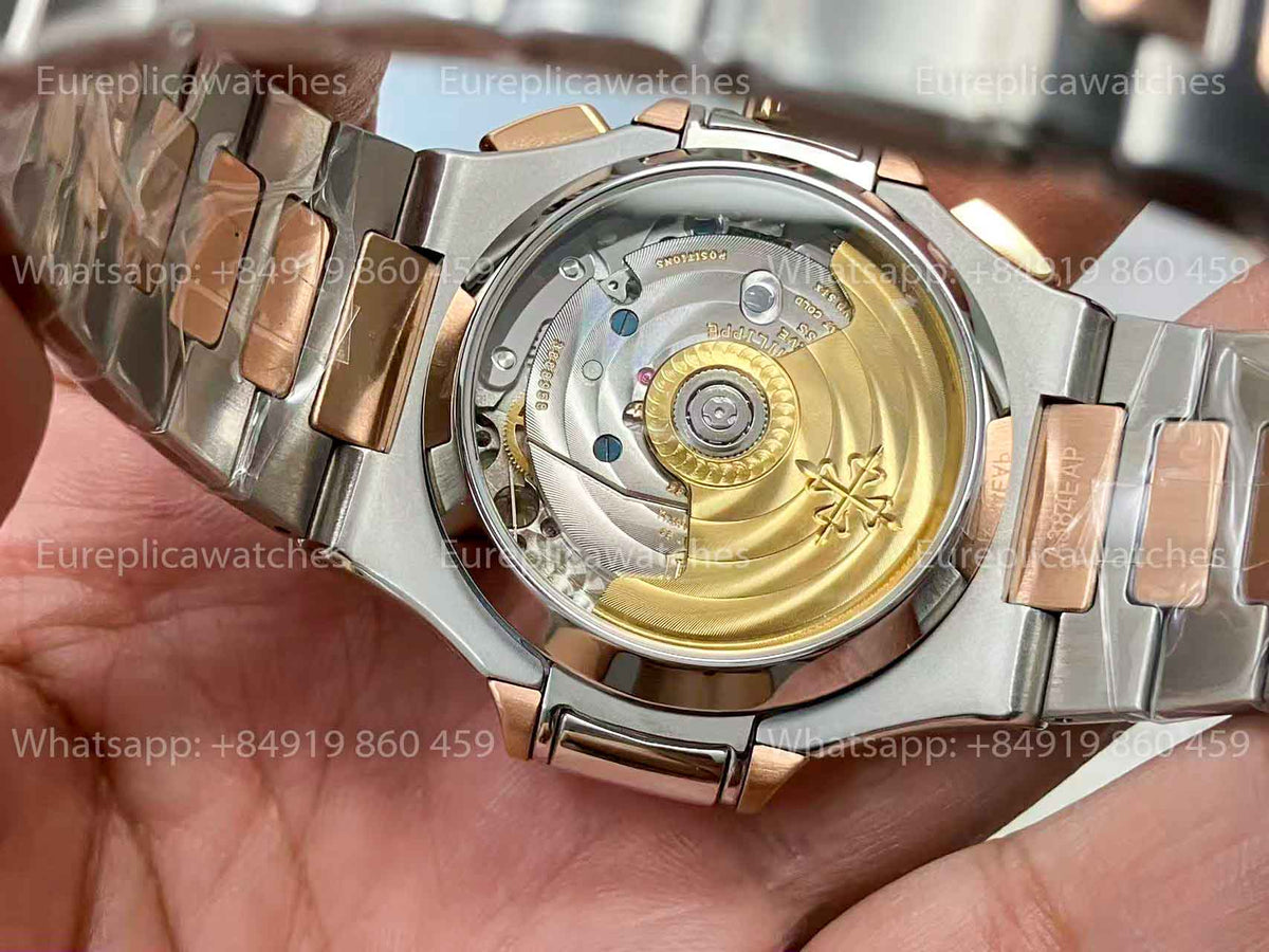 Patek Philippe Nautilus 5980/1AR-001 1:1 Beste Version 3K Factory V3 Upgraded Edition Blaues Zifferblatt