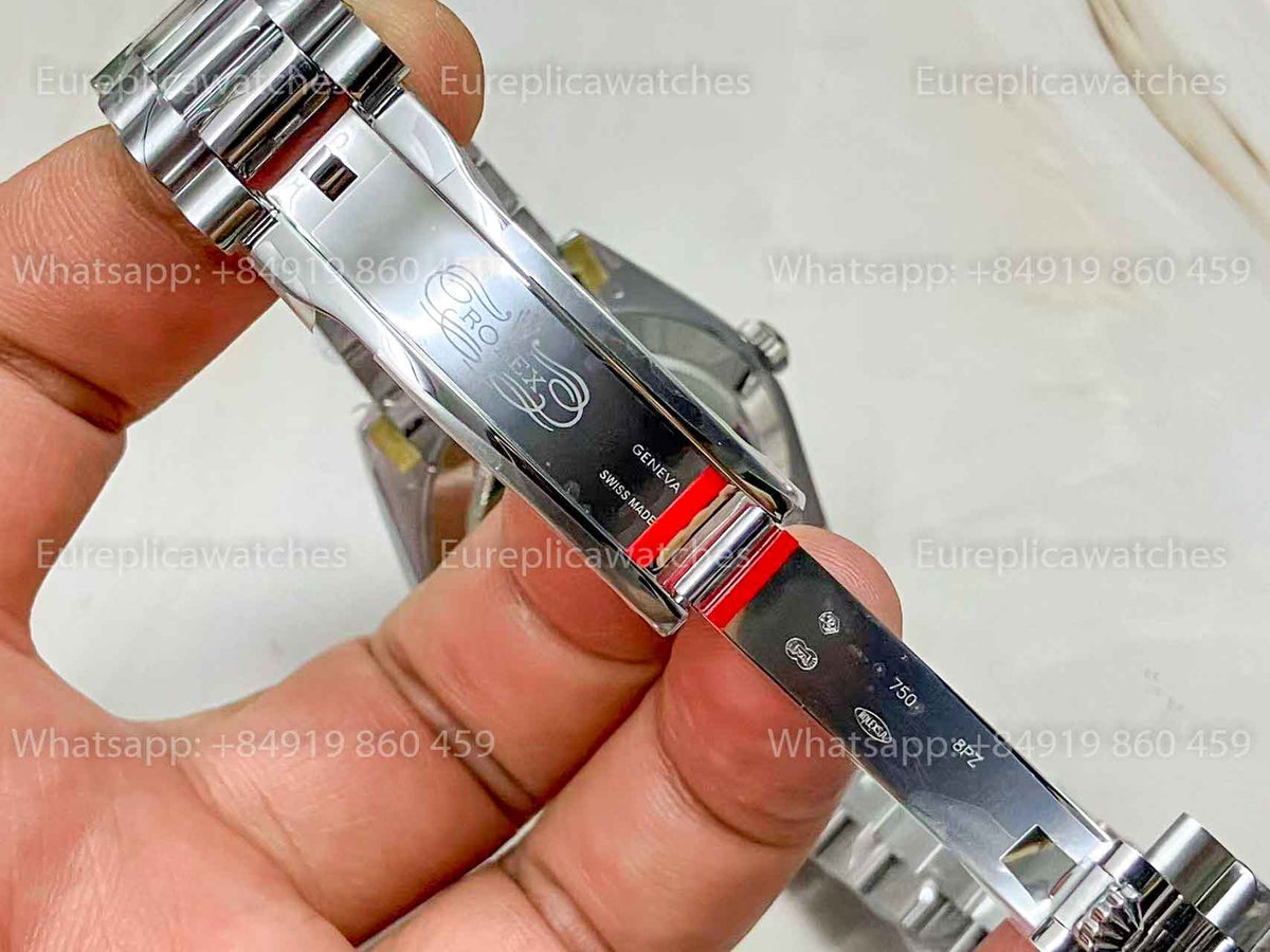 Rolex Day Date M228396TBR-0002 1:1 Meilleure édition GM Factory Cadran bleu glace