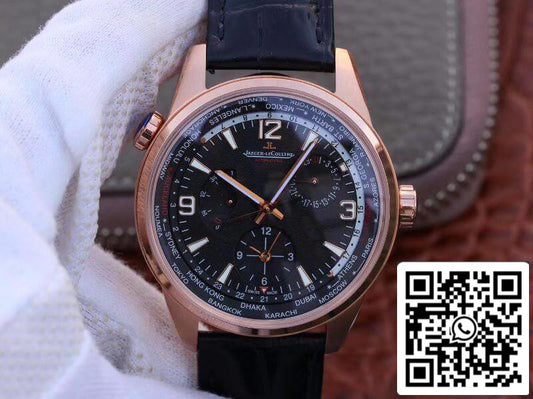 Jaeger-LeCoultre Master Geographic 904847J TWA Factory 42mm 1:1 Best Edition Swiss ETA936 US Replica Watch