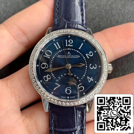 Jaeger LeCoultre Rendez Vous 3448480 1:1 Best Edition ZF Factory Blue Dial US Replica Watch