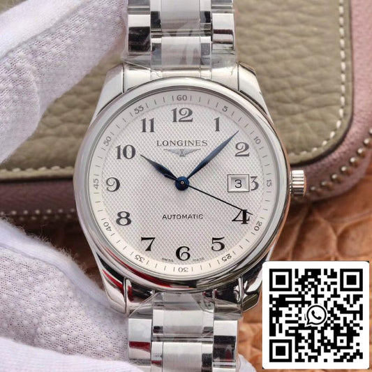 Longines Master Collection L2.793.4.78.6 1:1 Best Edition V9 factory white dial Swiss Cal.L888 US Replica Watch