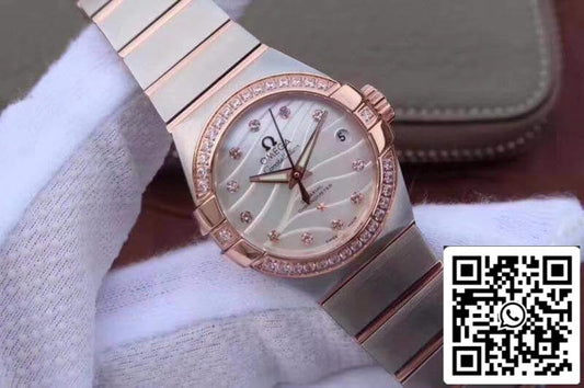 Omega Constellation Double Eagle Lady 3S Factory 27mm 1:1 Best Edition Swiss ETA8520 US Replica Watch
