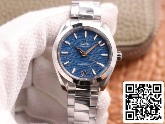 Omega Seamaster 220.10.38.20.03.002 Aqua Terra 150M 1:1 Best Edition VS Factory Blue Dial Swiss 8800 US Replica Watch