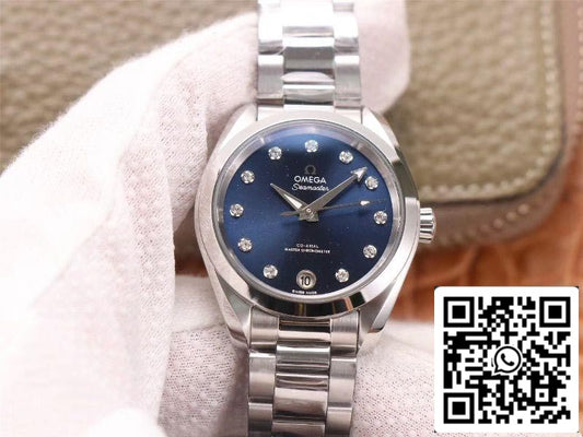 Omega Seamaster 220.10.38.20.53.001 Aqua Terra 150M 1:1 Best Edition VS Factory Blue dial Swiss 8800 US Replica Watch