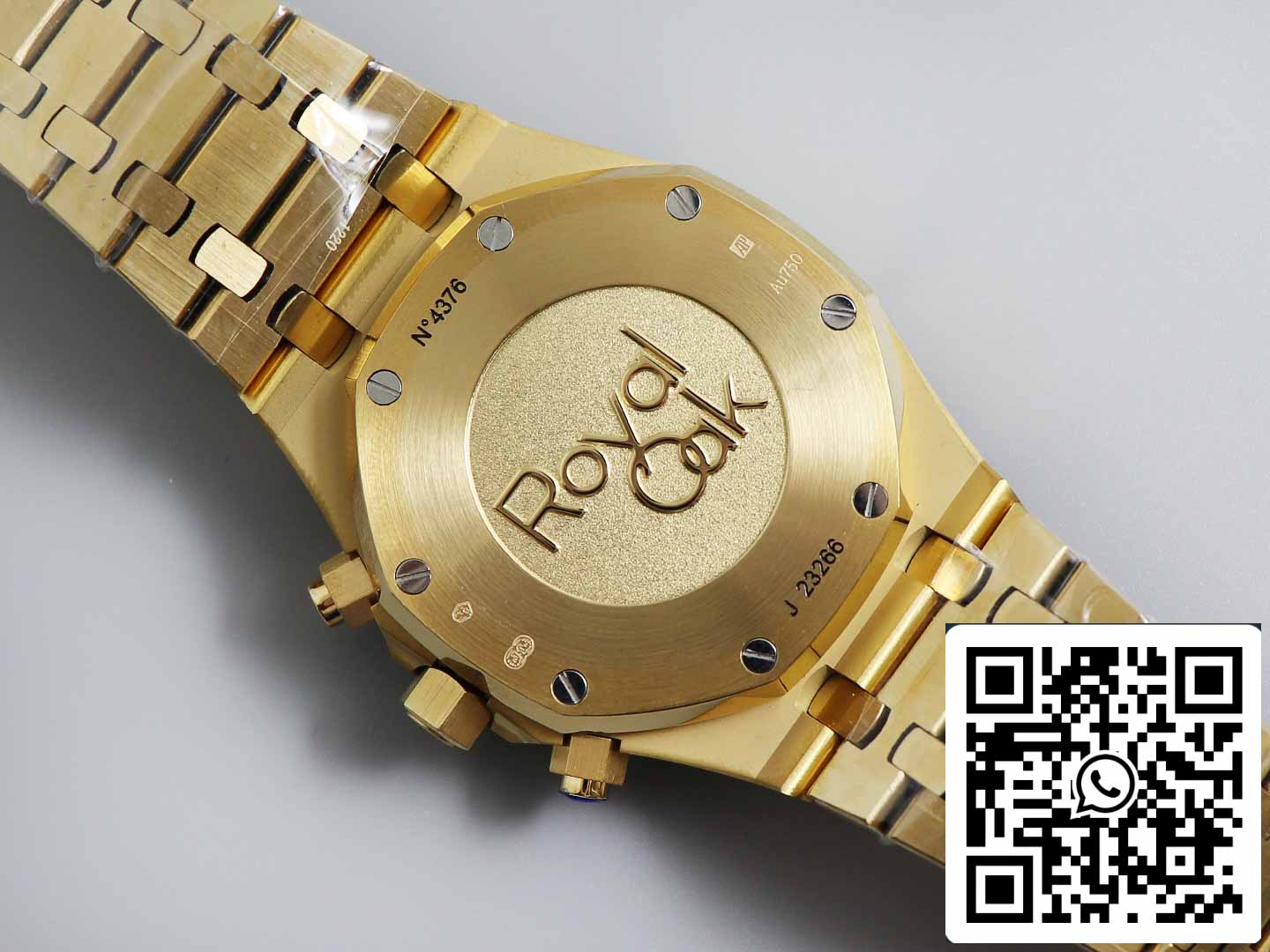 Audemars Piguet Royal Oak 26331 1:1 Meilleure édition OM Factory Cadran blanc Or jaune Acier inoxydable