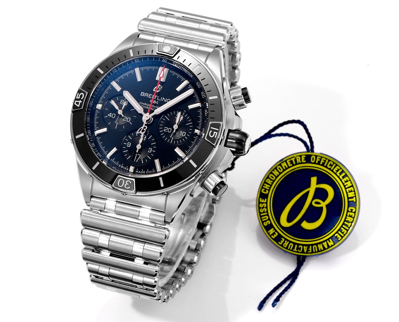 Breitling Super Chronomat B01 AB0134101C1A1 44mm BLS Factory 1:1 Best Edition