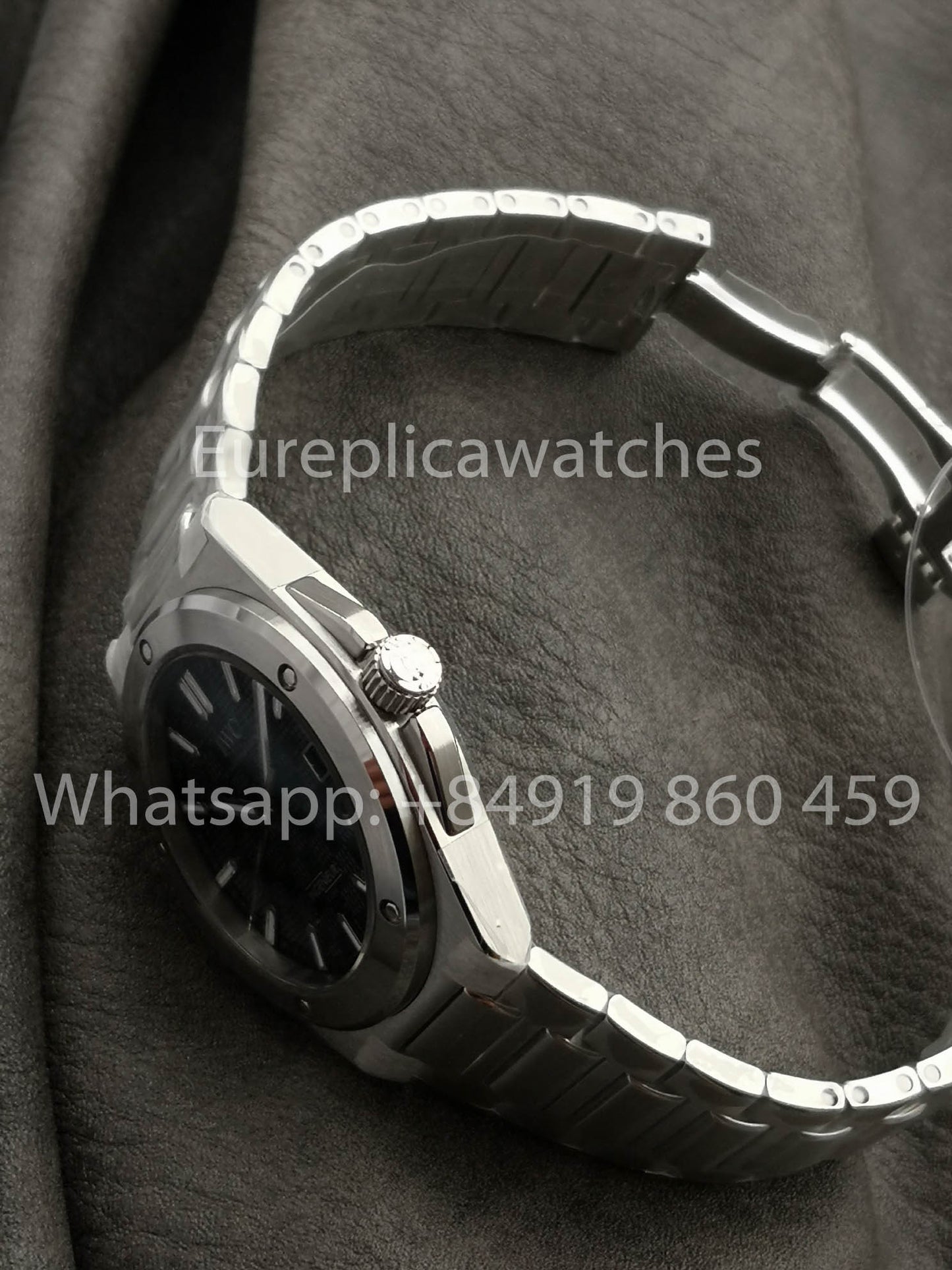 IWC Ingenieur Automatik IW328901 Uhr 40mm 1:1 Bester Klon V7 Factory schwarzes Zifferblatt