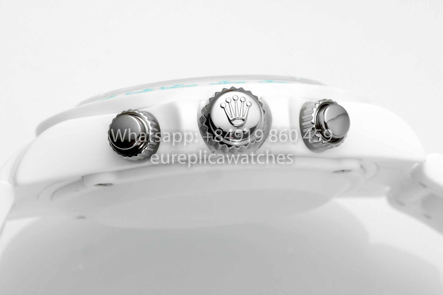 AET REMOULD Custom Rolex Daytona Weißes Keramikgehäuse Blaues Zifferblatt 1:1 Bester Klon N6F Fabrik