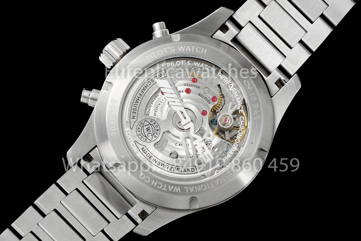 IWC Pilot‘S Mercedes-AMG Petronas Formula One™ Team BLS Factory 1:1 Bestes Clone-Silberarmband