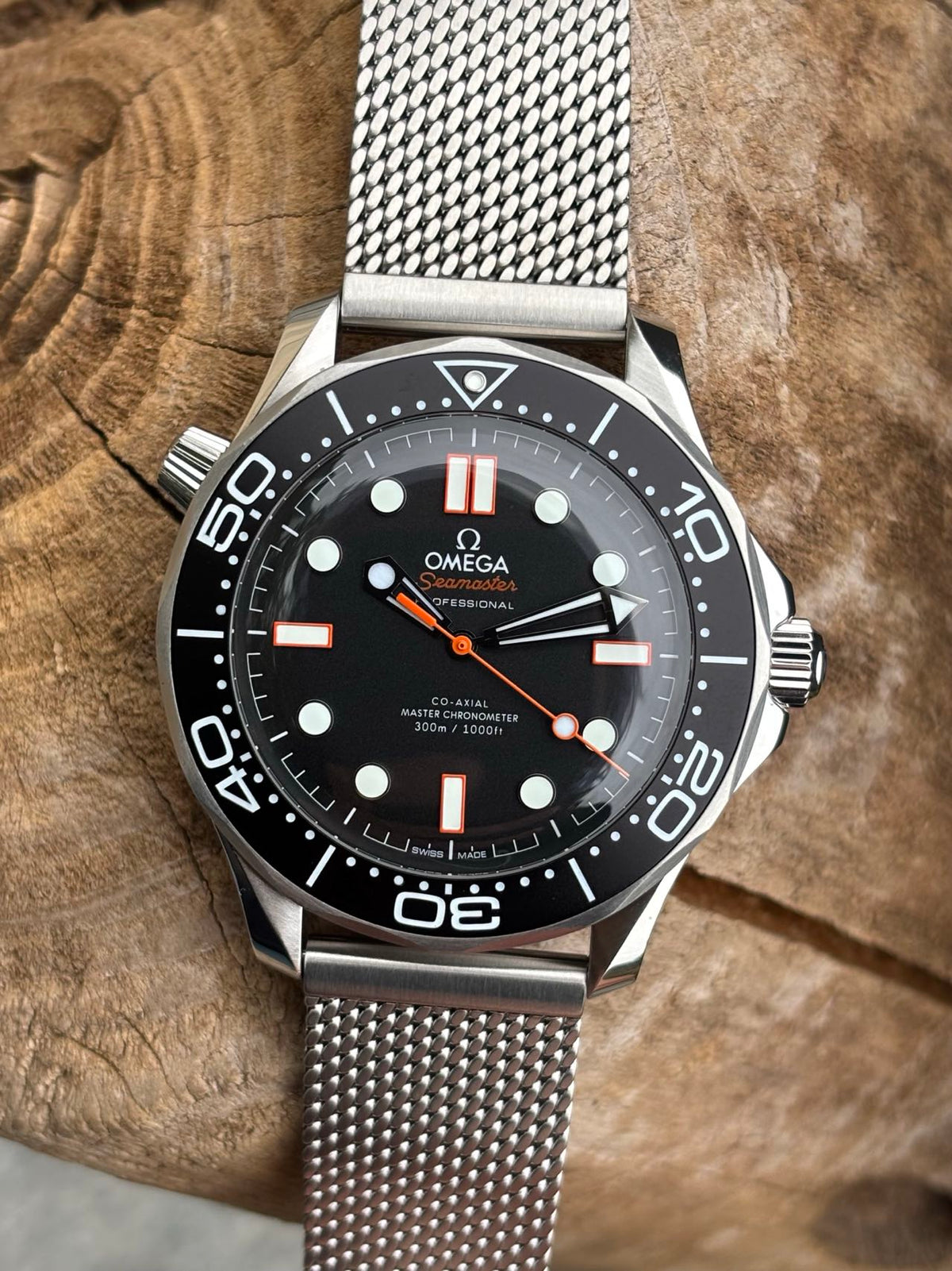 VS Factory Omega Seamaster Diver 300M 42mm 2025 Orange Edition