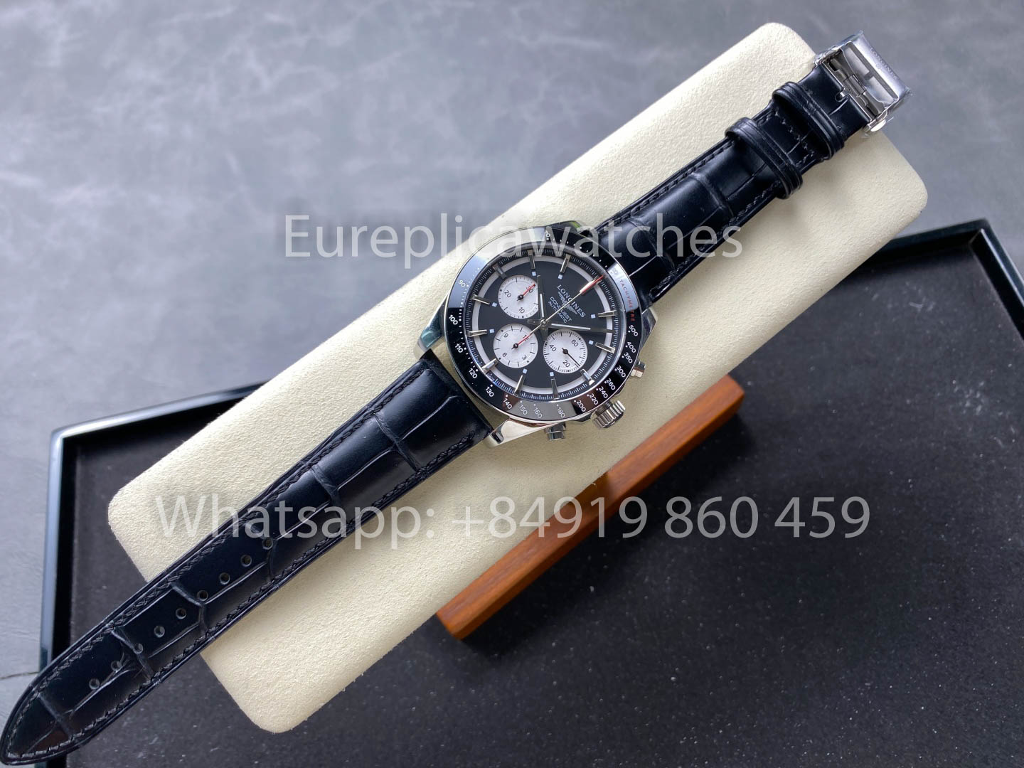 Longines Conquest L3.835.4.52.6 42mm 1:1 Best Clone Leather Strap