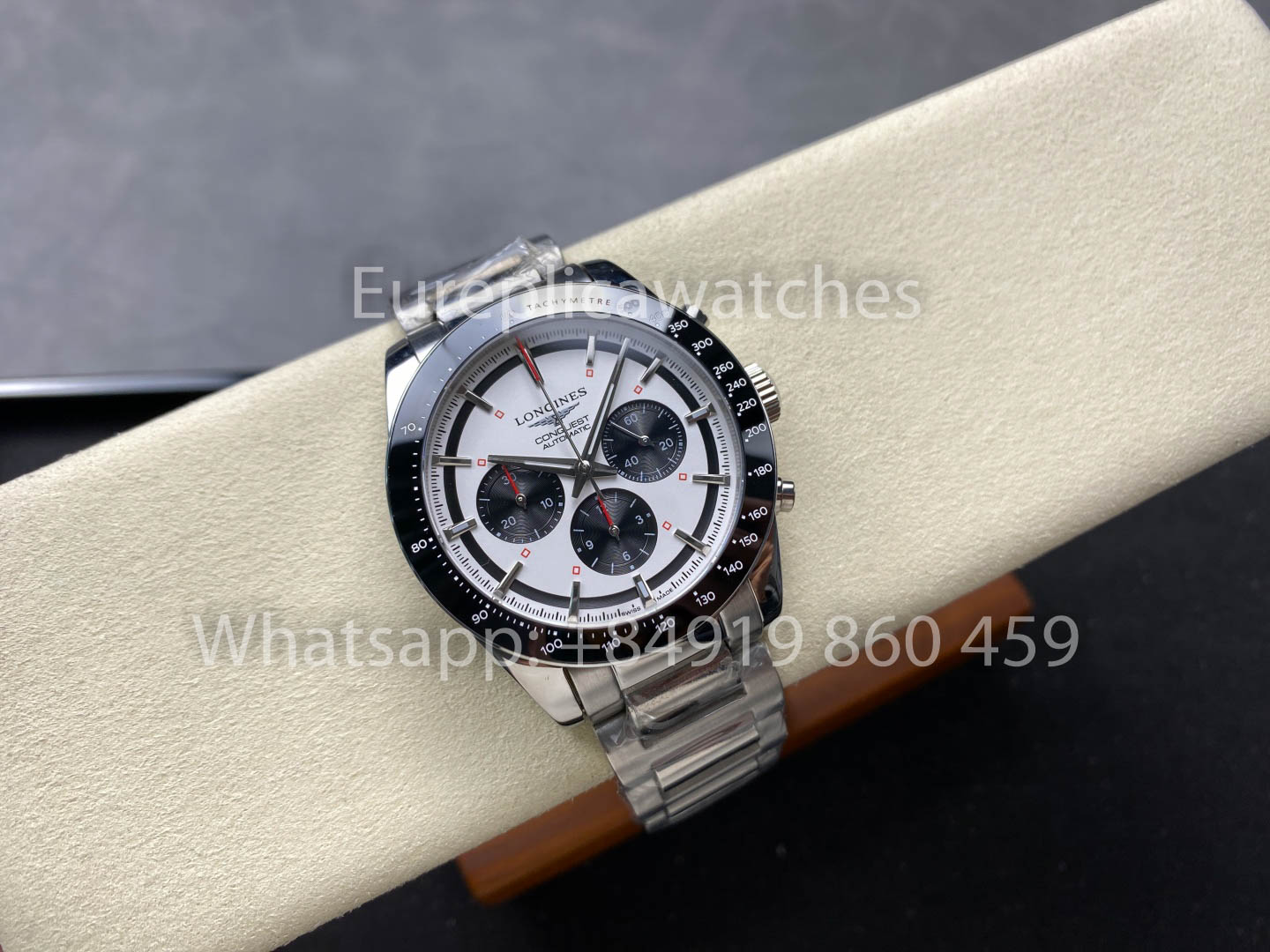 Longines Conquest L3.835.4.72.6 42mm 1:1 Best Clone Stainless Steel Strap