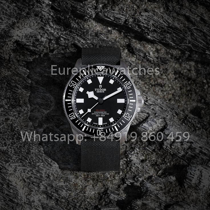 Tudor Pelagos FXD GMT Titanium M2542G247NU M+ Fabrik 1:1 Bester Klon Schwarzes Nylonband