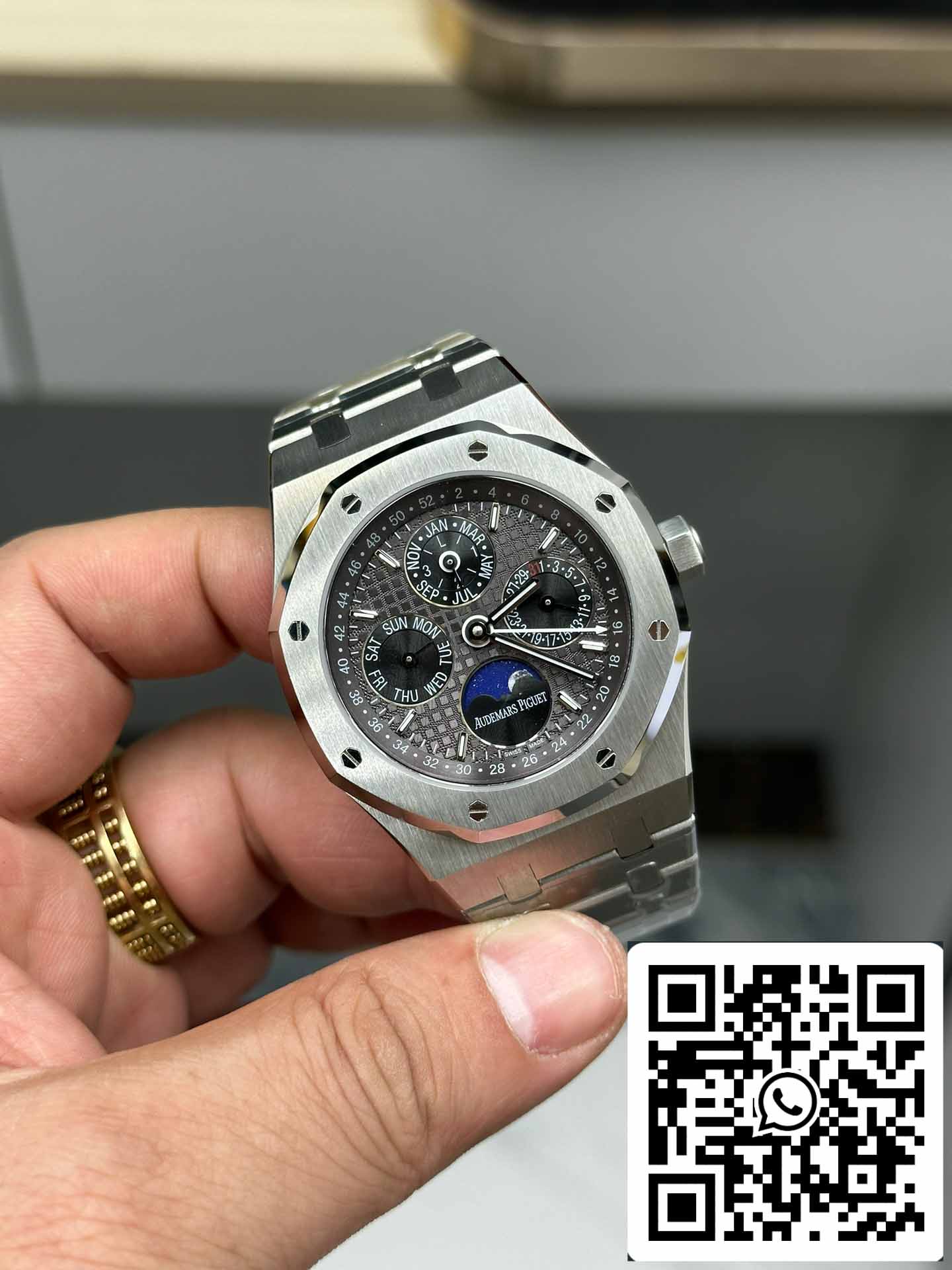 Audemars Piguet Royal Oak 26574BA.OO.1220BA.01 Édition 1:1 Meilleure Version Usine BBR Cadran Bleu