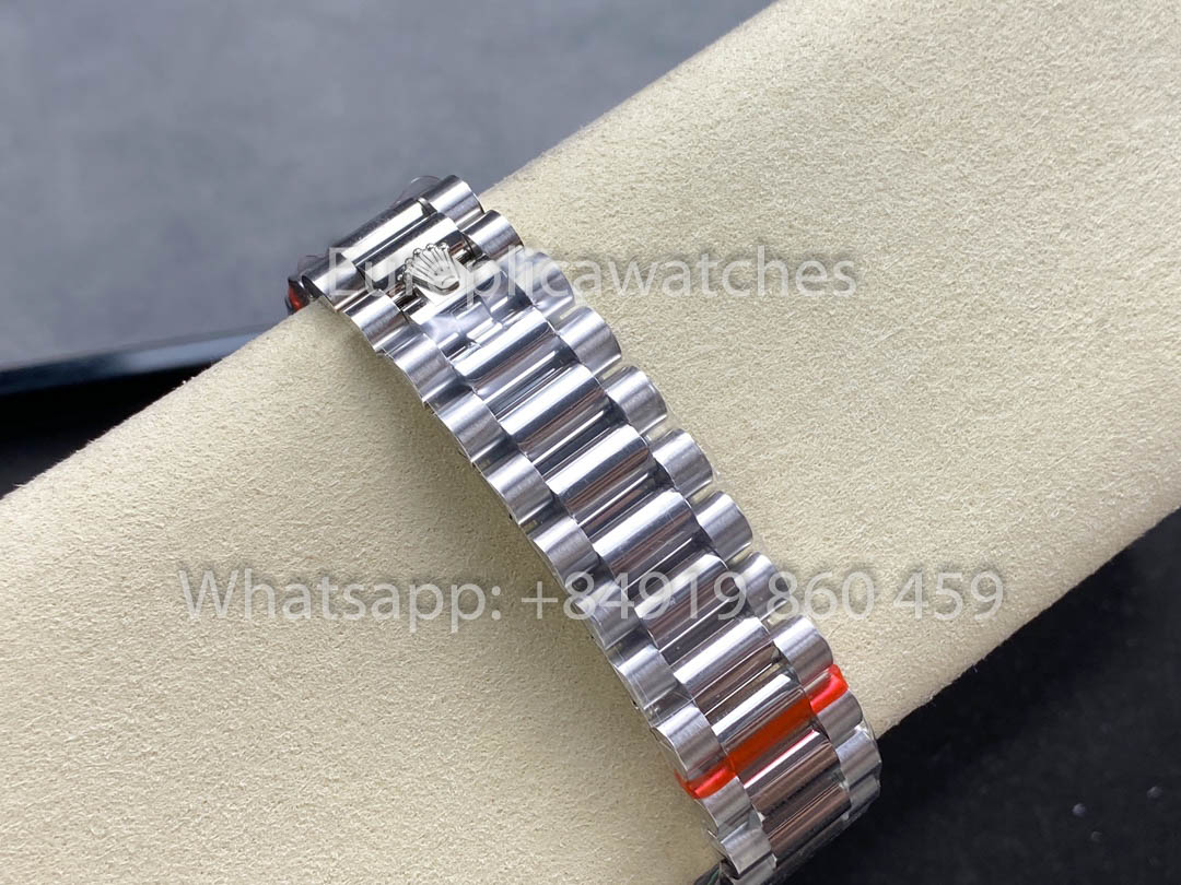 Rolex Day Date m128399tbr-0029 White Gold 1:1 Best Clone 8+ Factory Counterweight Version
