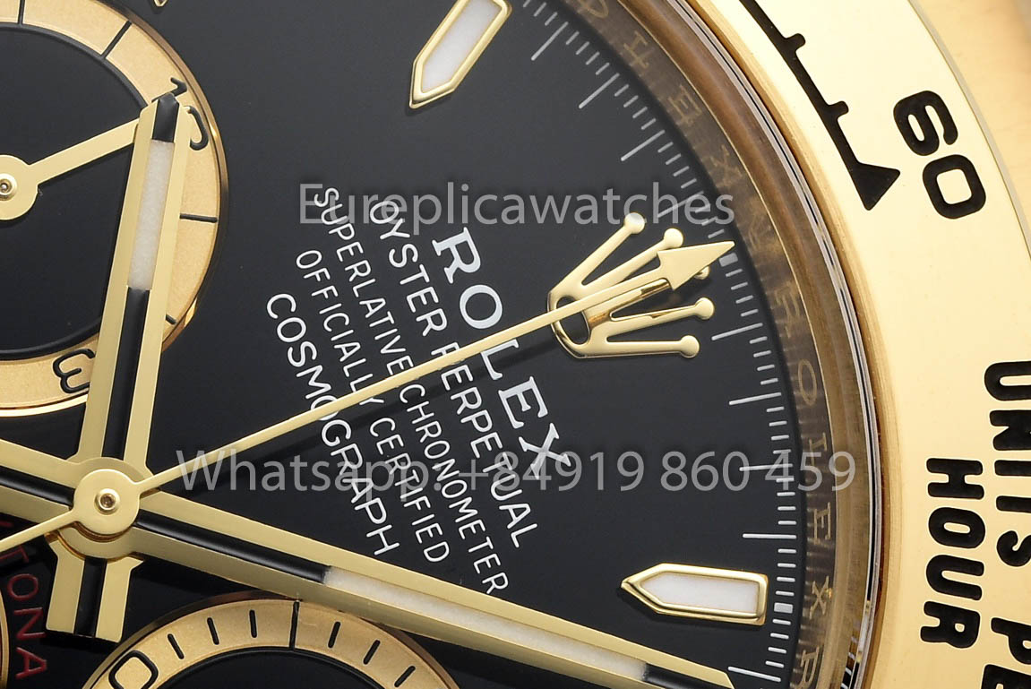 Rolex Cosmograph Daytona M126508-0004 Schwarzes Zifferblatt 1:1 Bester Klon, saubere Fabrik