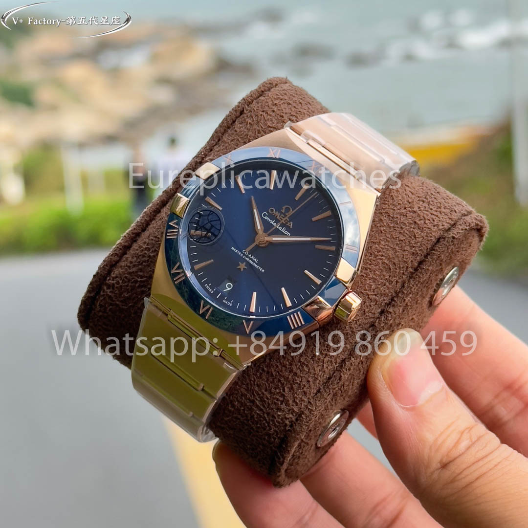 Omega Constellation 131.50.39.20.03.001 Roségold 41 mm 1:1 Bester Klon V+ Fabrik