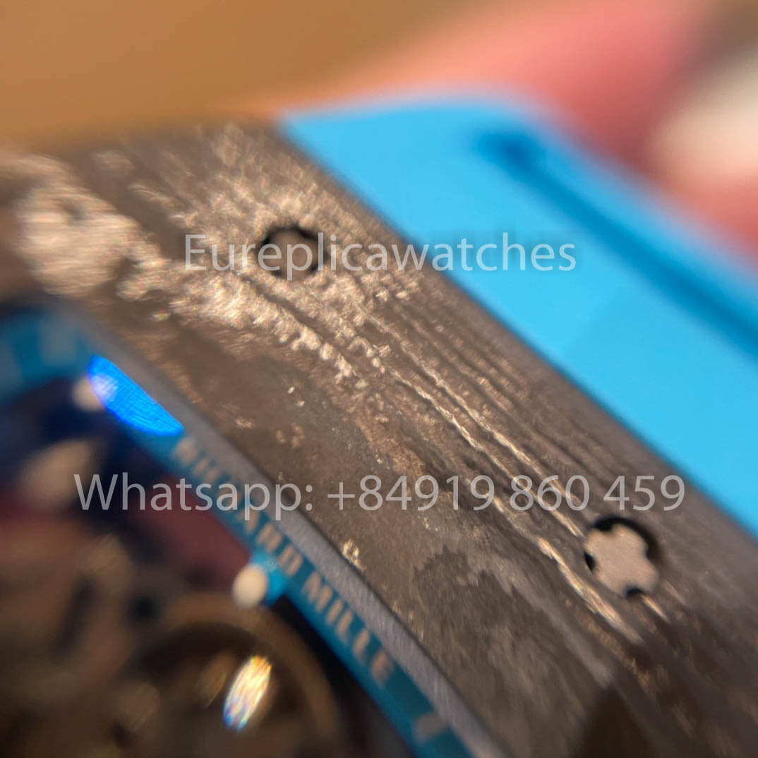RICHARD MILLE RM055 Carbon Fiber Case 1:1 Best Clone APS Factory Blue Dial