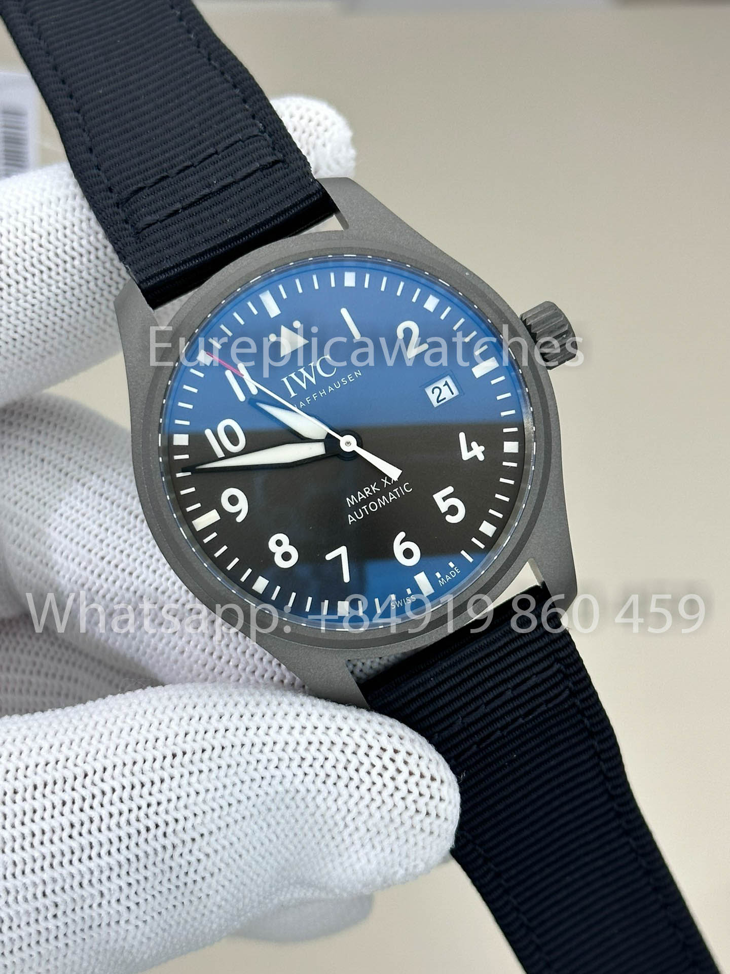 IWC Fliegeruhr Mark XX Patrouille Suisse IW328209 V7 Fabrik 1:1 Beste Klonuhr