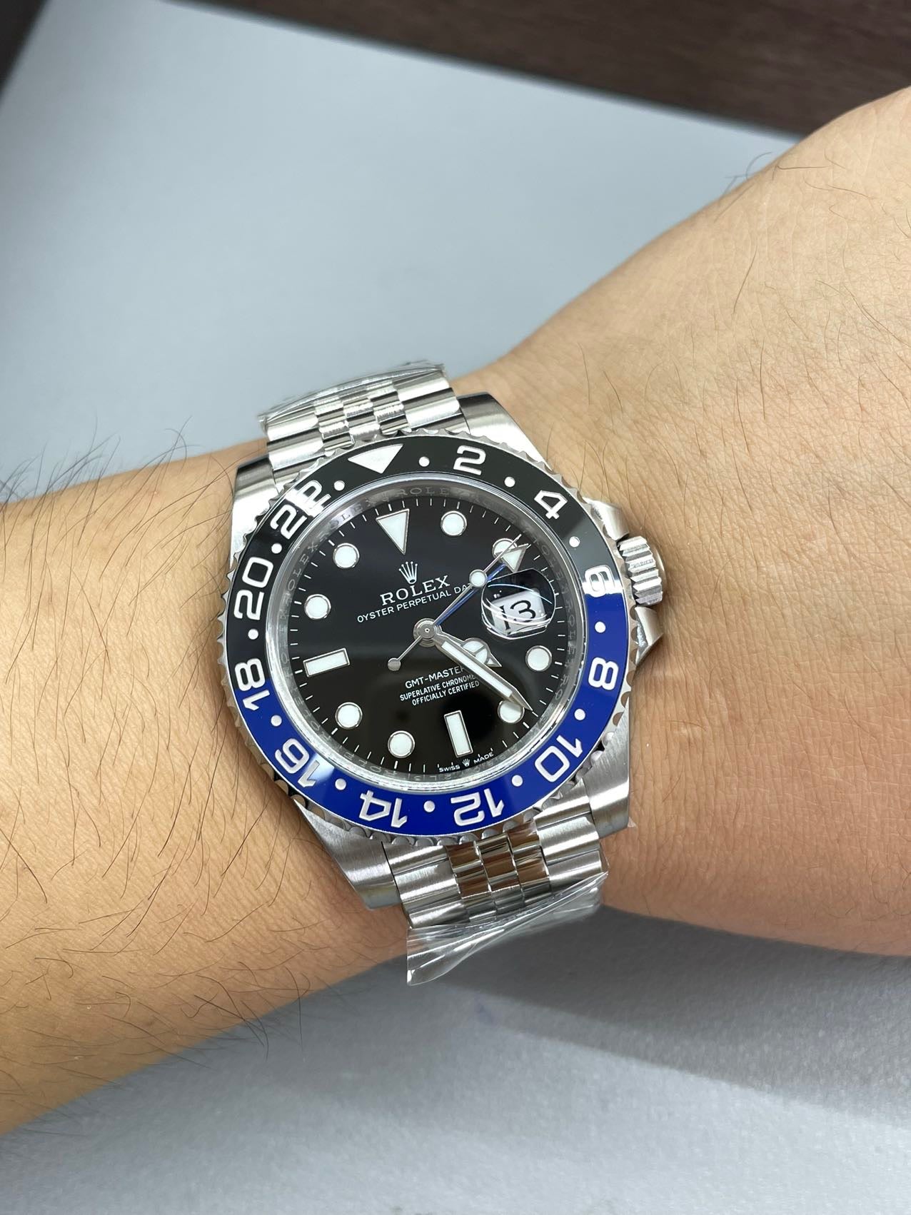Rolex GMT Master II M126710BLNR-0002 1:1 Best Edition Clean Factory Schwarzes Zifferblatt