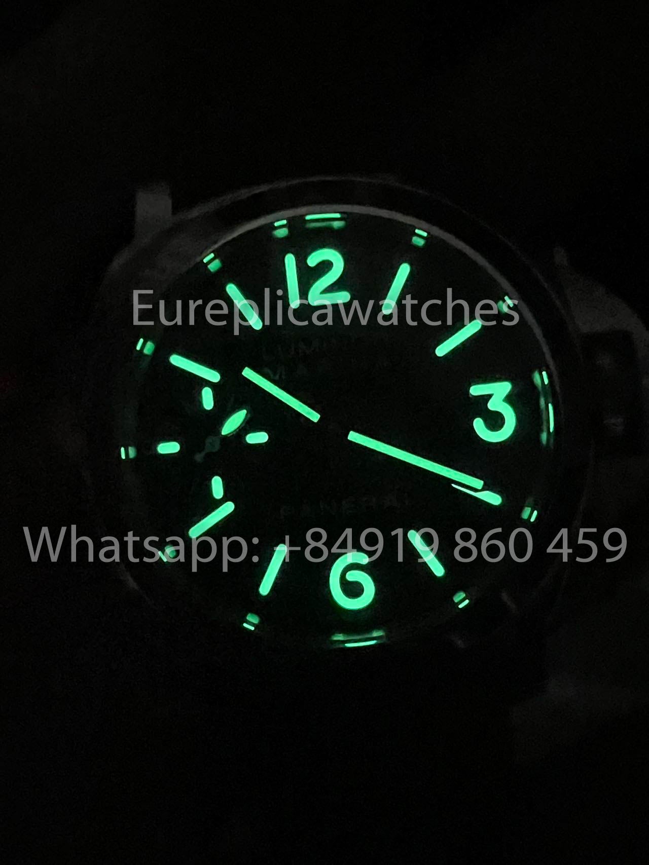 Bracelet en caoutchouc sans clone Panerai Luminor Marina PAM111 HW Factory 1:1