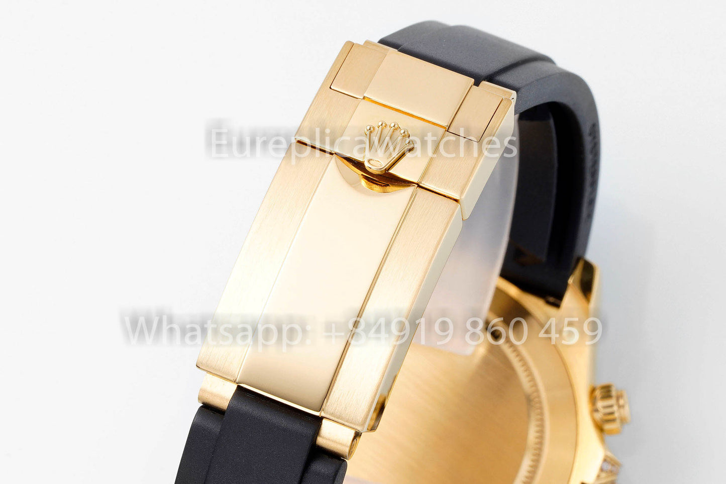 Rolex Daytona Rainbow Diamond Dial Yellow Gold 40mm 1:1 Best Clone EF Factory Yellow Dial