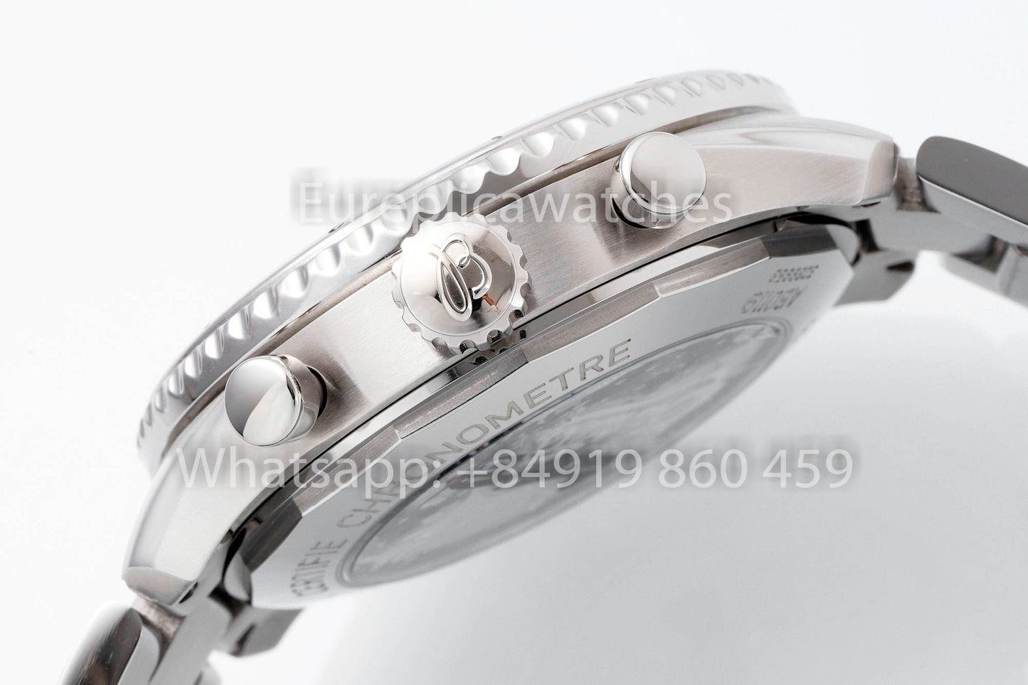 Breitling Superocean Y17393 Stainless steel Blue Dial 1:1 Best Clone EF Factory