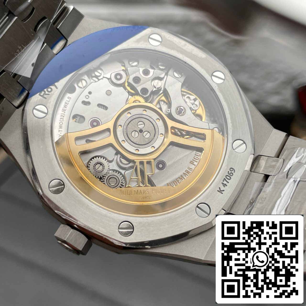 Audemars Piguet Royal Oak 15500ST.OO.1220ST.01 APS Factory V3 blaues Zifferblatt