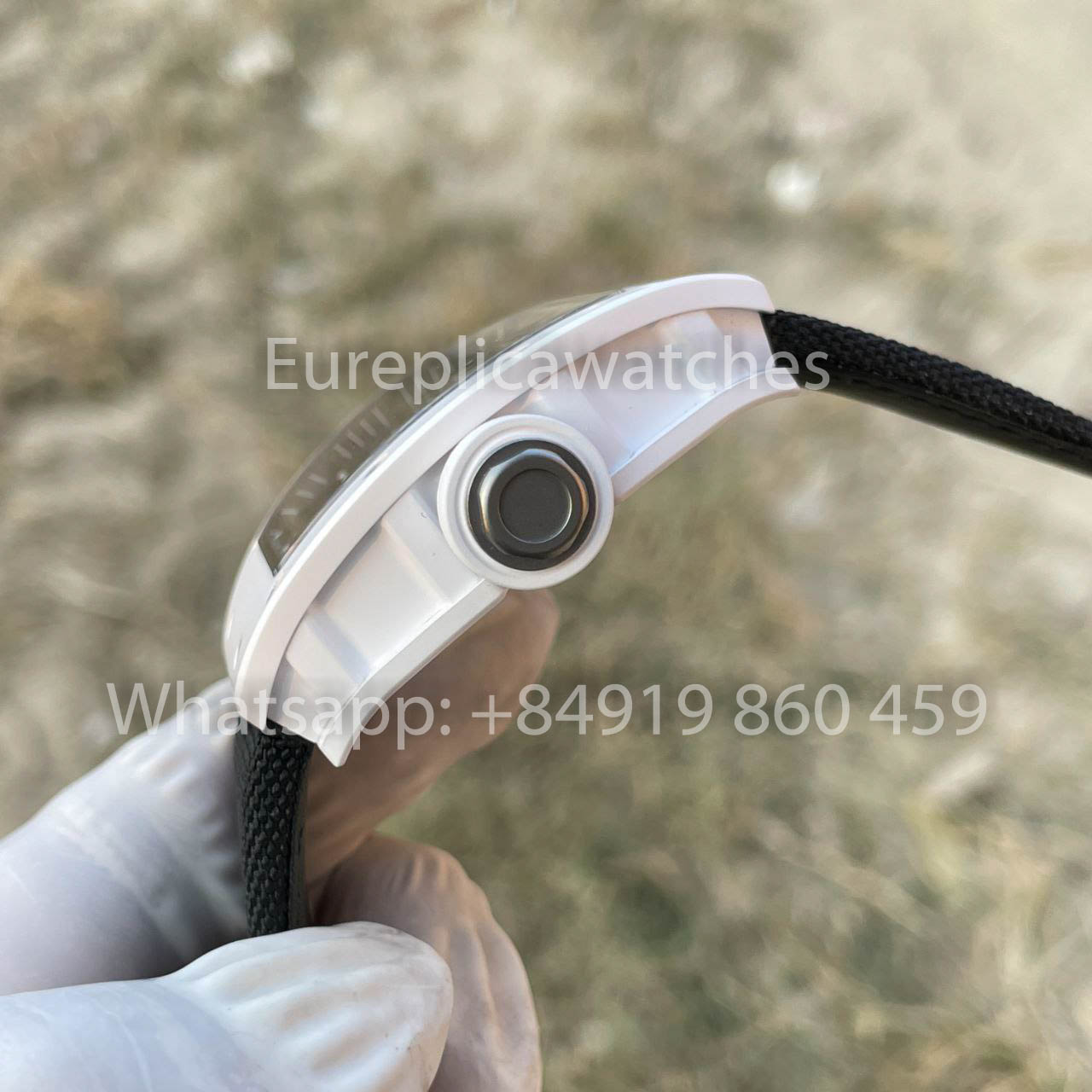 RICHARD MILLE RM055 ZF Factory newest Version 2024 1:1 Best Edition Ceramic Case Velcro Strap