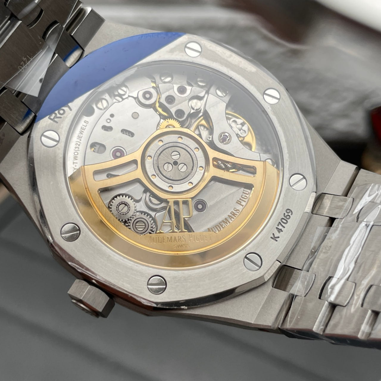 Audemars Piguet Royal Oak 15500ST.OO.1220ST.01 APS Factory V3 Cadran Bleu 1:1 Meilleure Édition