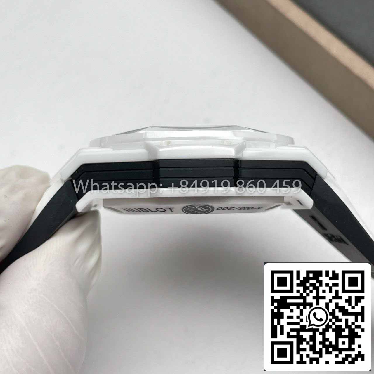 Hublot Big Bang Sang Bleu II 418.HX.2001.RX.MXM21 1:1 Meilleure édition BBF Factory Céramique blanche