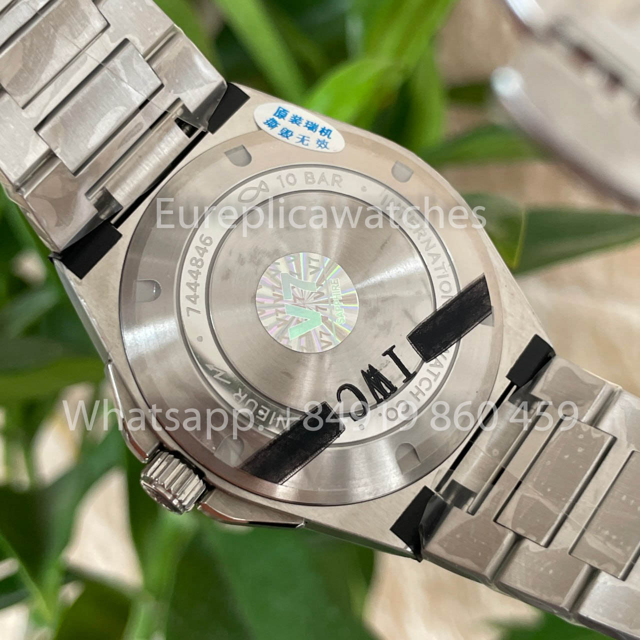 IWC Ingenieur Automatik IW328902 Uhr 40mm 1:1 Bester Klon V7 Fabrik weißes Zifferblatt