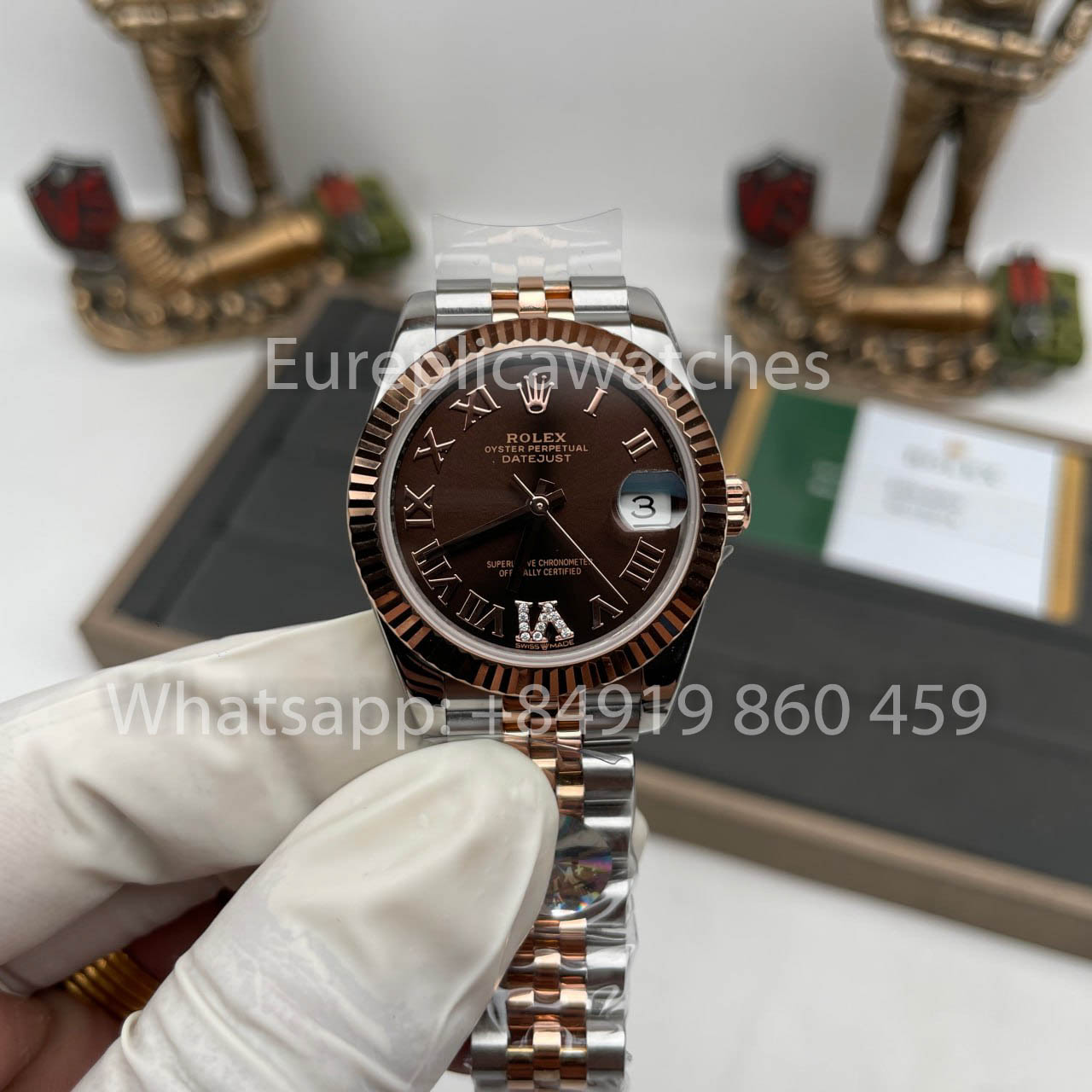 Rolex Datejust M278271-0004 31MM 1:1 Best Edition A+ Factory Brown Dial