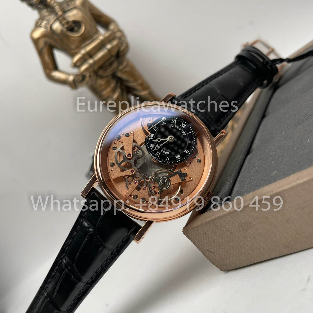 Breguet Tradition 7057BR/R9/9W6 1:1 Meilleure édition Cadran en or rose