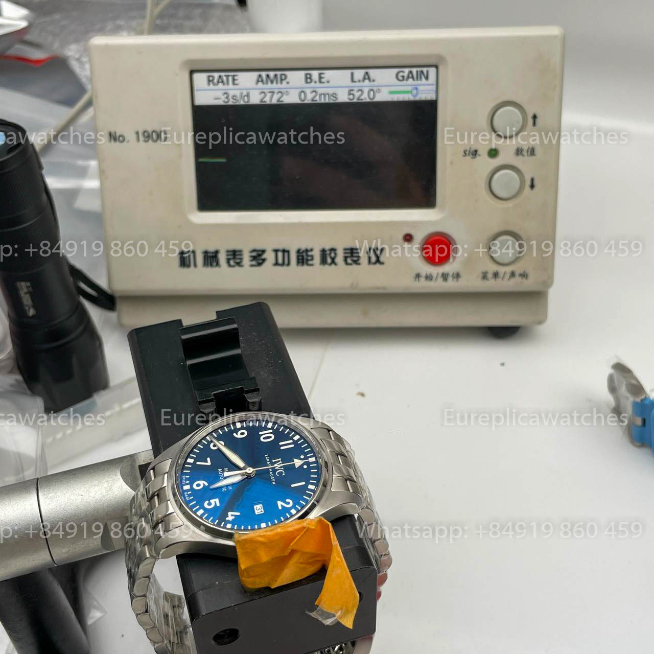 IWC Pilot IW327014 1:1 Best Edition V7 Factory Blue Dial