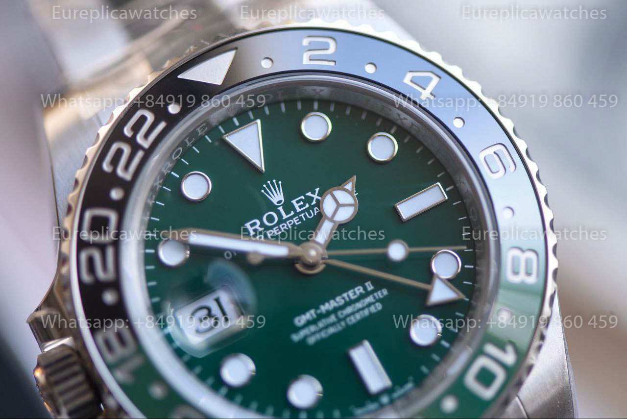 Rolex GMT Master II M126729VTNR Oyster Strap „Sprite Bezel“ Edition 1:1 Beste Version VS Fabrik