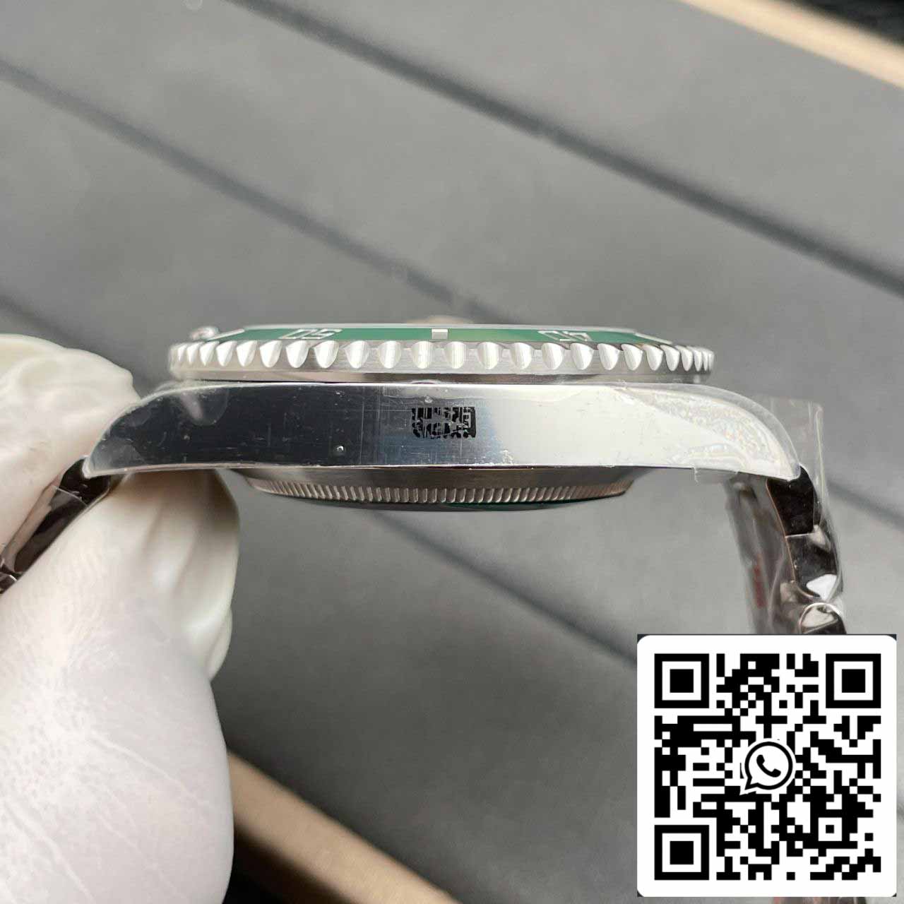 Rolex Submariner 116610LV-97200 40 mm 3135 Uhrwerk, Clean Factory V4, grünes Zifferblatt