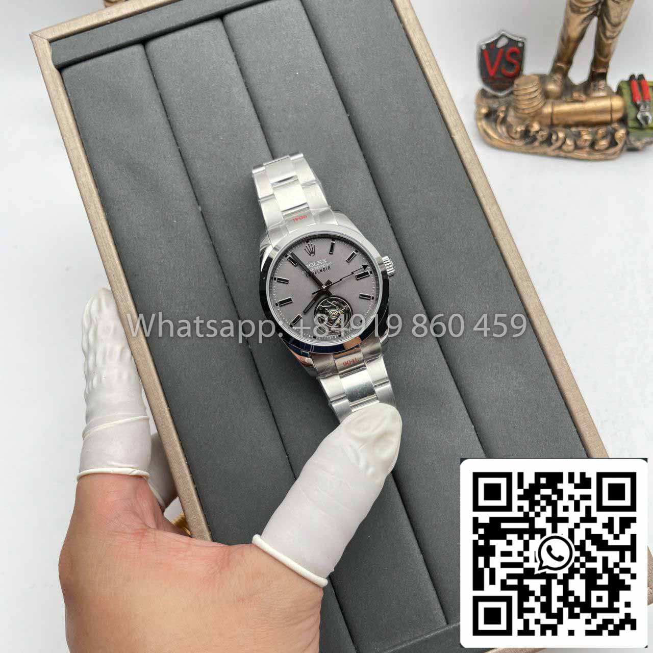 Rolex Milgauss 116400 LNT01HS-001 Tourbillon 1:1 Best Edition JB Factory Edelstahlgehäuse Swiss ETA3131