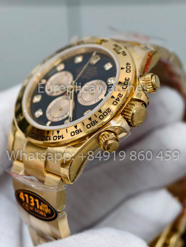 Rolex Cosmograph Daytona M126508 Yellow Gold 1:1 Best Clone QF Factory 4131 Movement