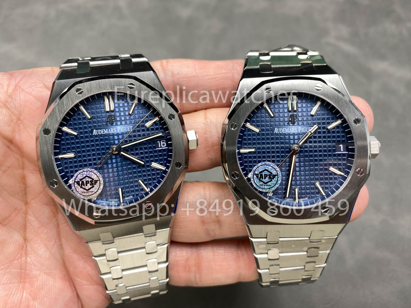 Audemars Piguet Royal Oak 15500ST.OO.1220ST.01 APS Factory V3 Blue Dial and White