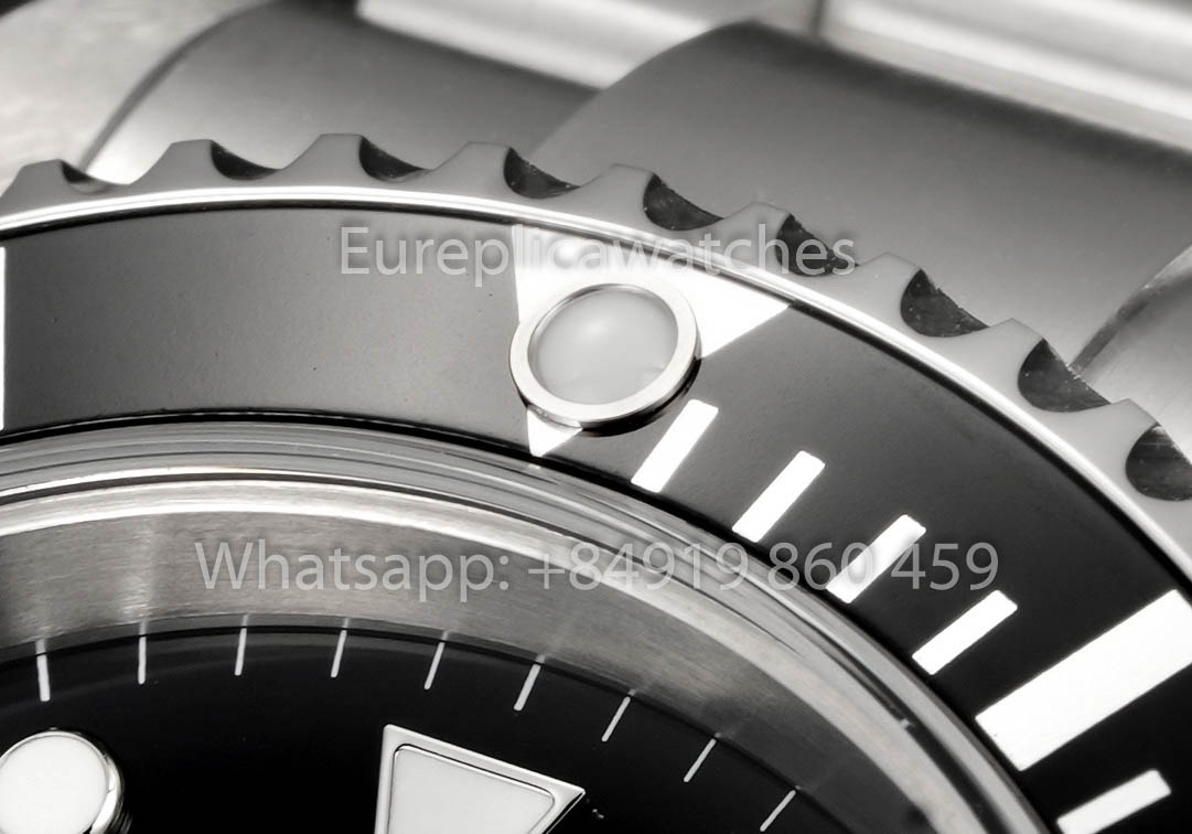 Rolex Submariner 16610 Series TM Factory 1:1 Meilleur clone Lunette noire Bague intérieure sans texte
