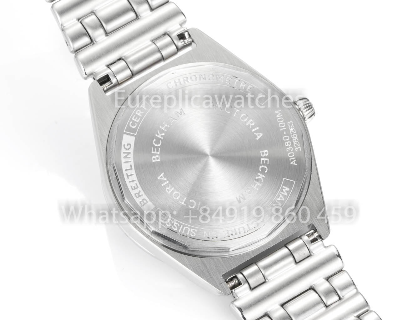 Breitling Chronomat 36, jamais portée en 2022, A10380591L1A1, série 1:1, Super Clone BLS Factory Rose, diamants blancs