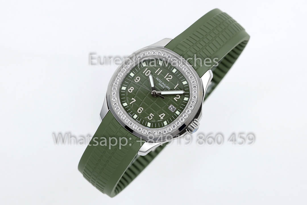 Patek Philippe Aquanaut 5267/200A-011 Green Dial 1:1 Best Version ZF Factory