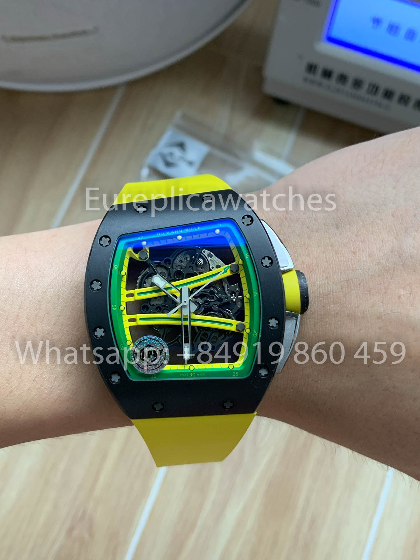 Richard Mille RM 61-01 Keramik Orange Strap 1:1 Beste Version APS Factory