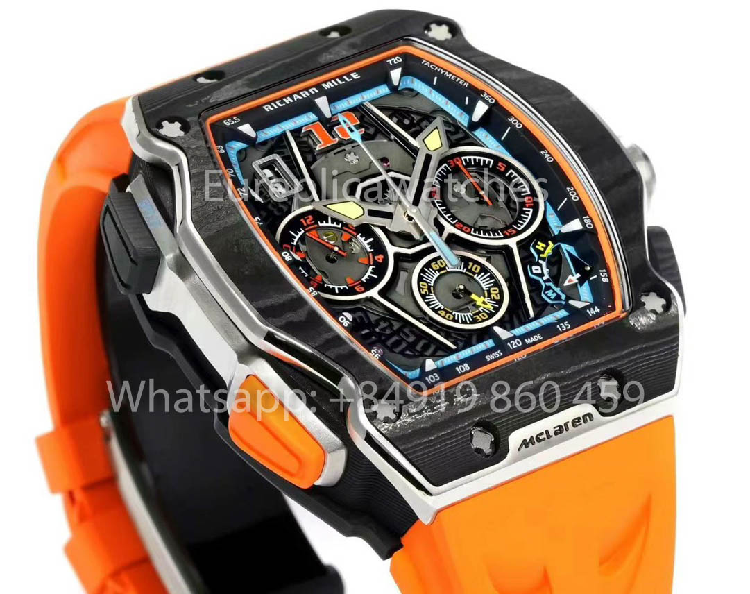 RICHARD MILLE RM 65-01 McLaren W1 RM Factory 1:1 Best Version Orange Strap