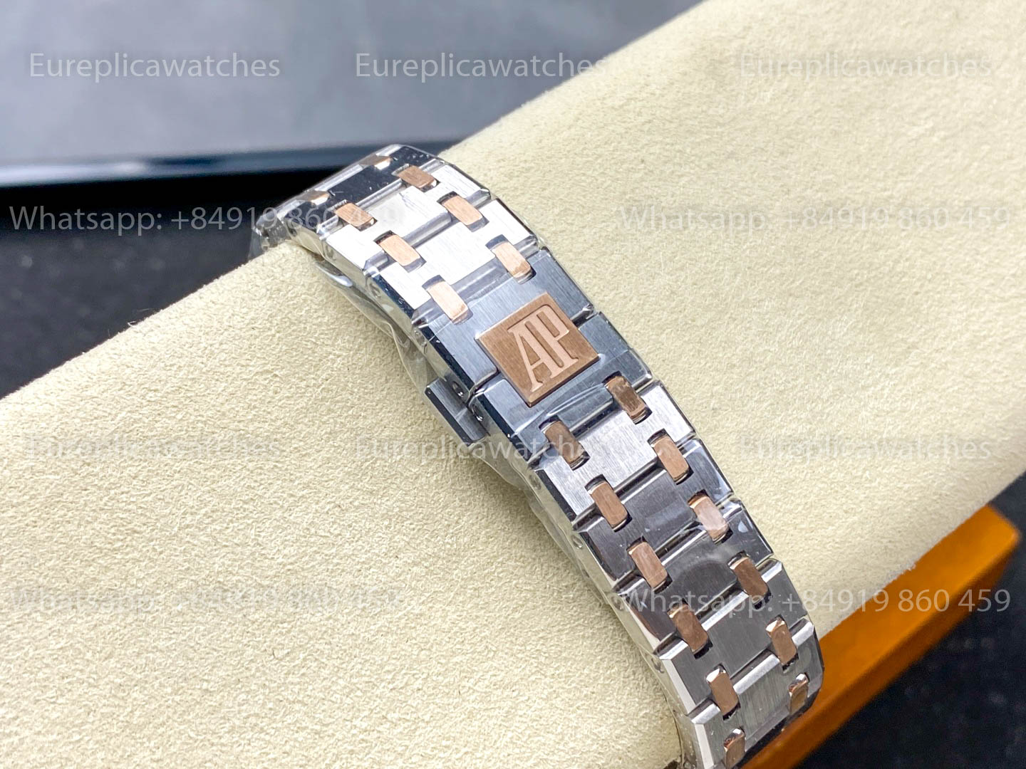 Audemars Piguet Royal Oak Quartz 33mm 67651 Rose gold Black Dial TK Factory 1:1 Best Version