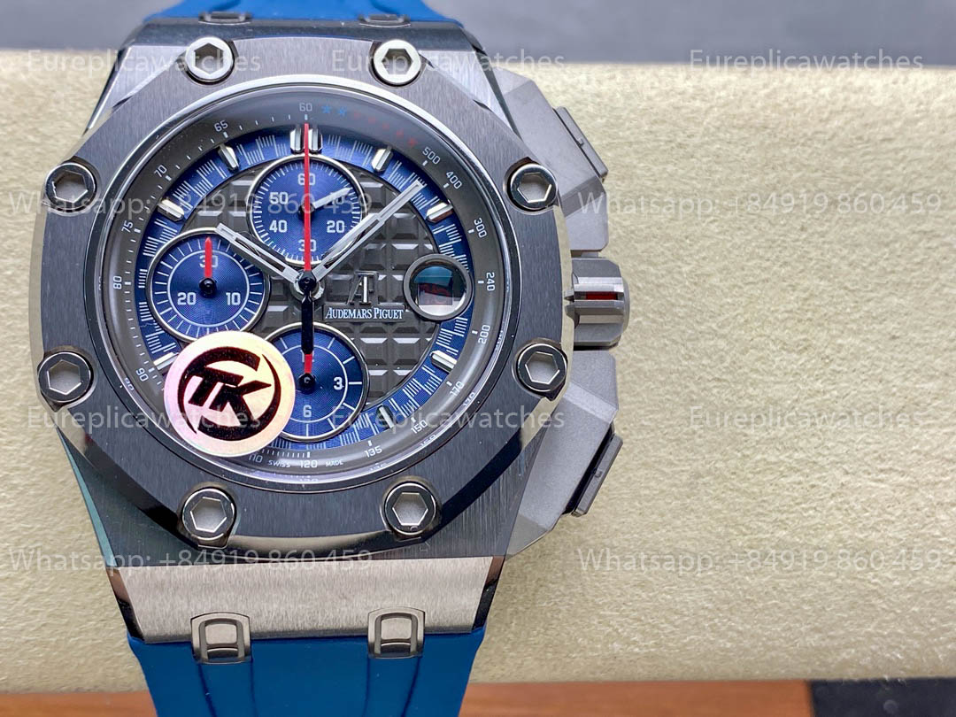 Audemars Piguet Royal Oak Offshore 26568OM Blaues Zifferblatt TK Factory 1:1 Beste Version